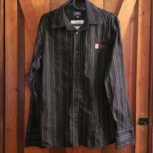 G-Star Raw Men's Button Down, Size M, Black